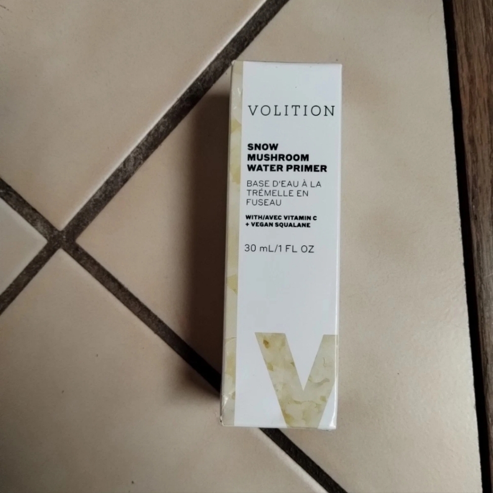 VOLITION BEAUTY Snow Mushroom Water Primer W/Vitamin C, 30mL/1 FL OZ